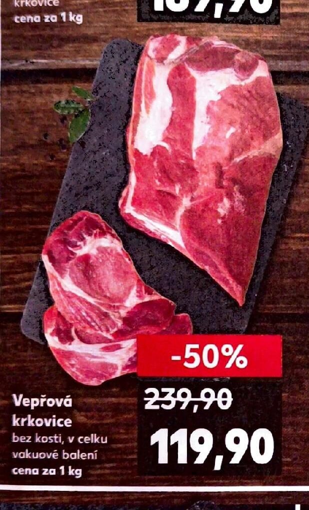 Vepřová krkovice