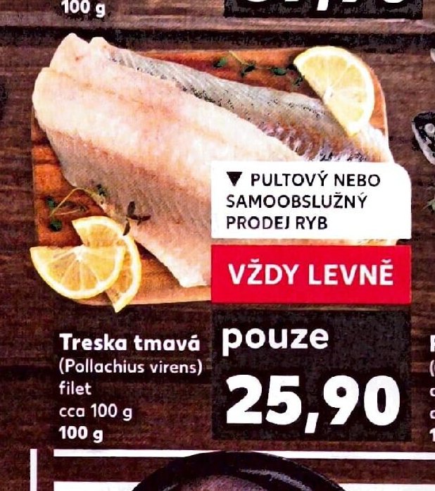 Treska tmavá