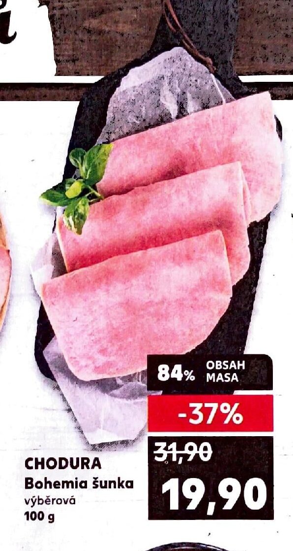 CHODURA Bohemia šunka výběrová 100 g