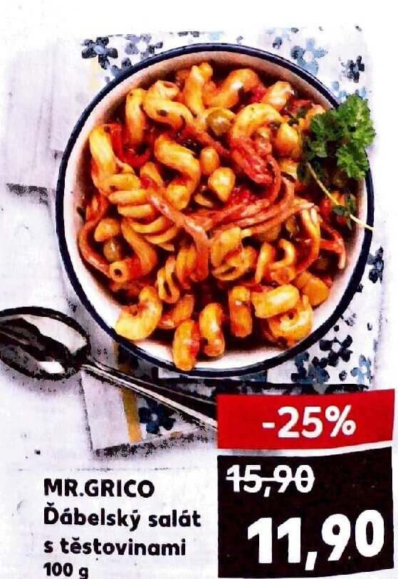 MR.GRICO Ďábelský salát s těstovinami 100 g