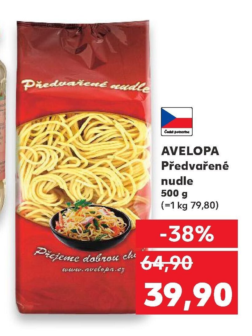 AVELOPA Předvařené nudle