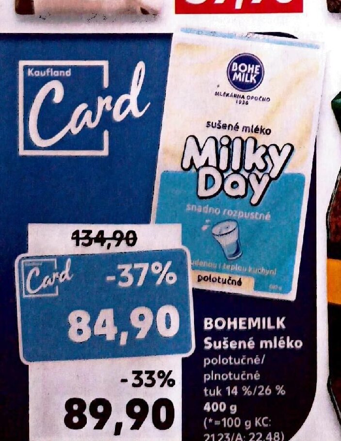 Bohemilk Sušené mléko