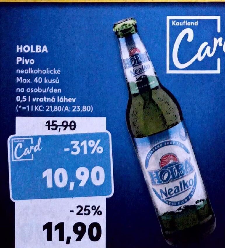 Holba Nealko Pivo