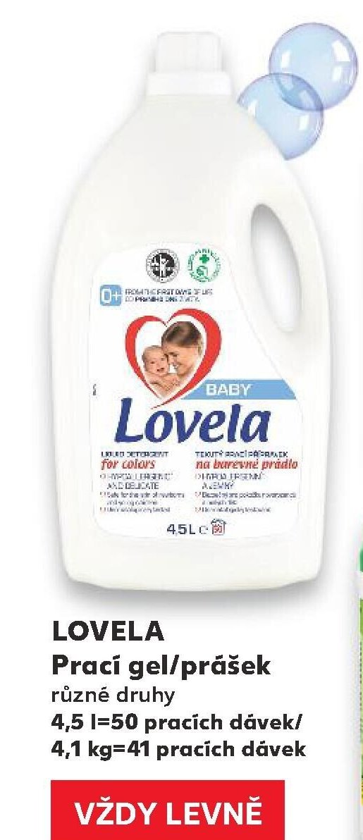 LOVELA Prací gel/prášek