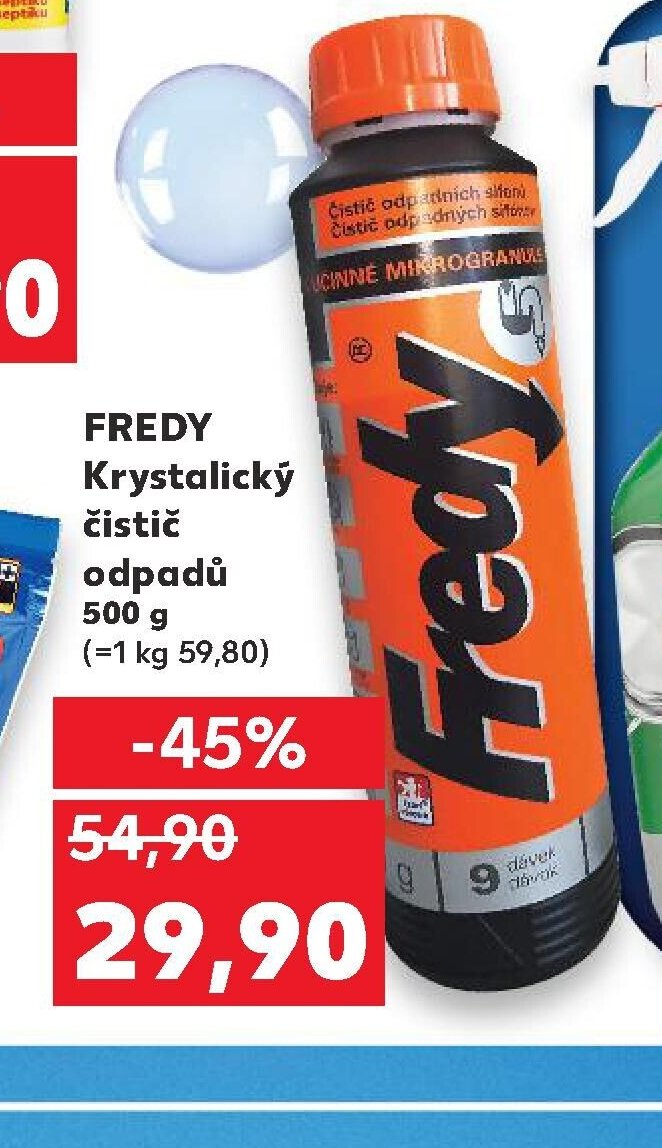 FREDY Krystalický čistič odpadů