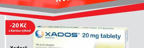 Xados 20 mg tablety 10 tbl.