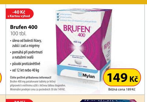 Brufen 400 100 tbl.