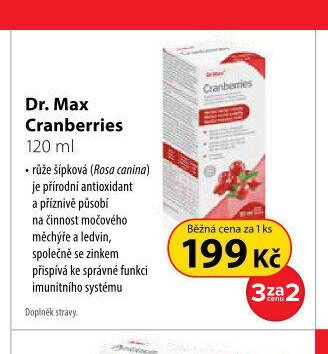 Dr. Max Cranberries 120 ml - Dr. Max aktualniletaky.eu