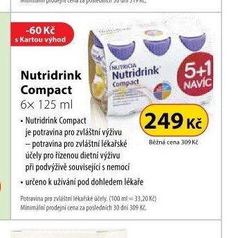 Nutridrink Compact 6x 125 ml - Dr. Max aktualniletaky.eu