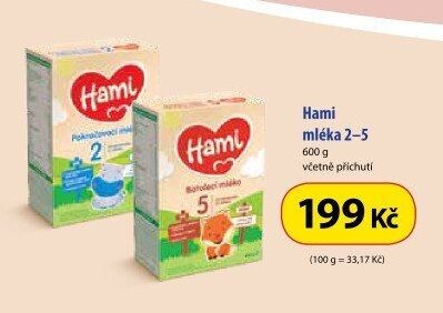 Hami mléka 2-5