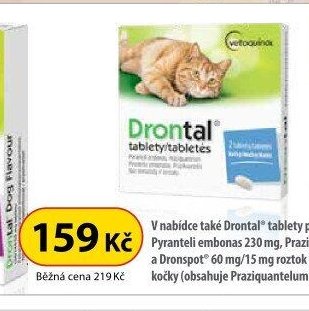 Drontal tablety/tabletes