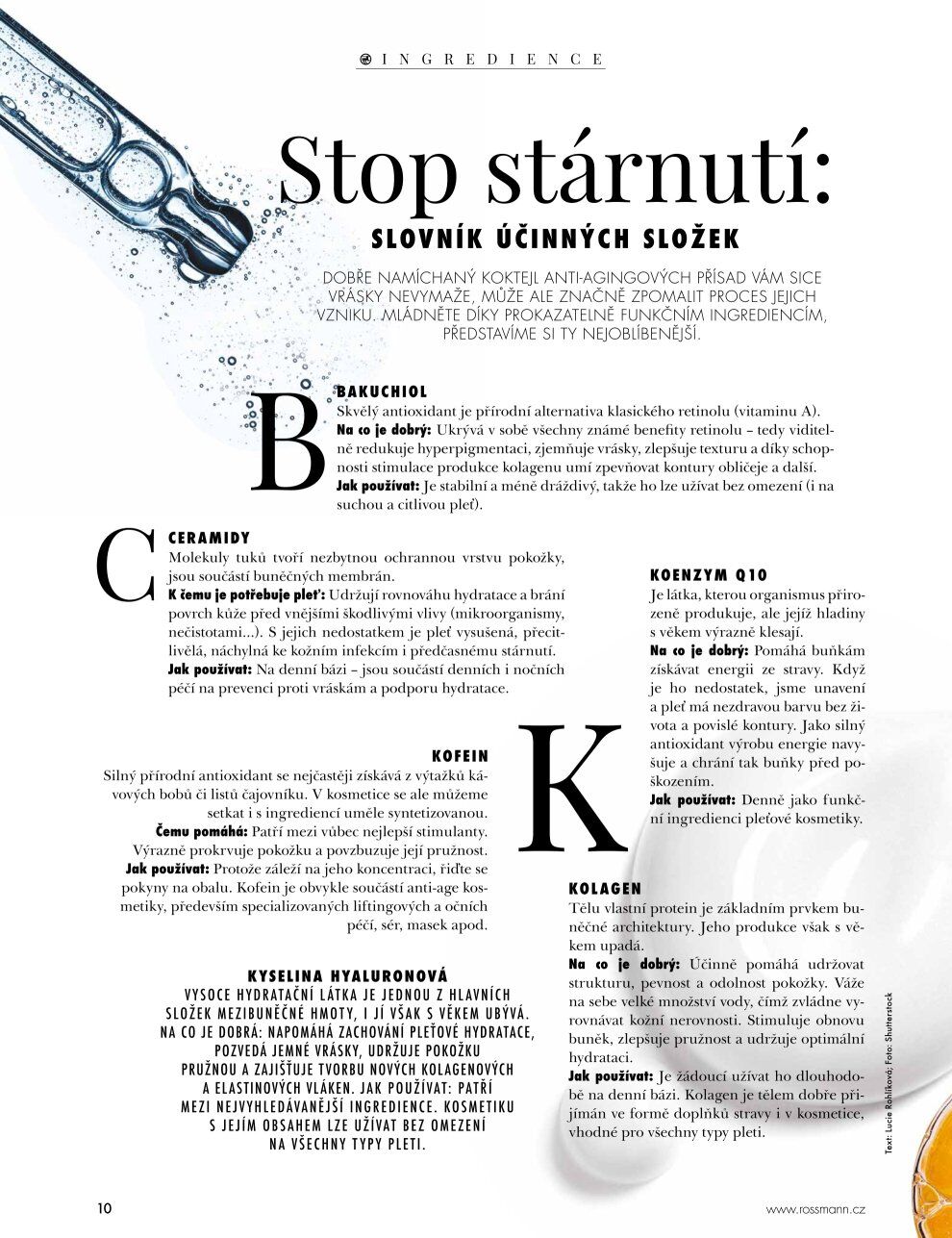 ROSSMANN magazín - Péče o pleť ROSSMANN drogerie strana 12