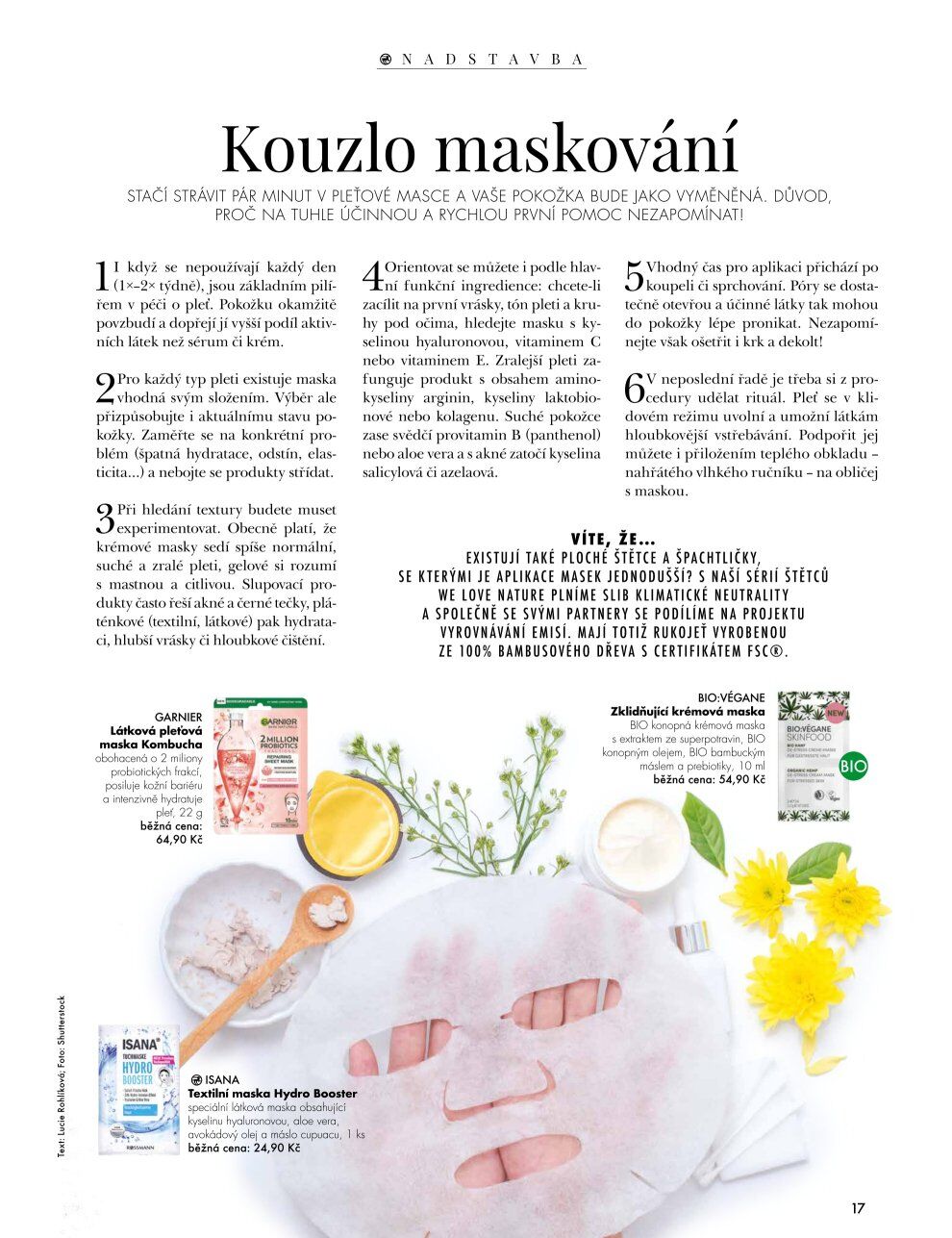 ROSSMANN magazín - Péče o pleť ROSSMANN drogerie strana 19