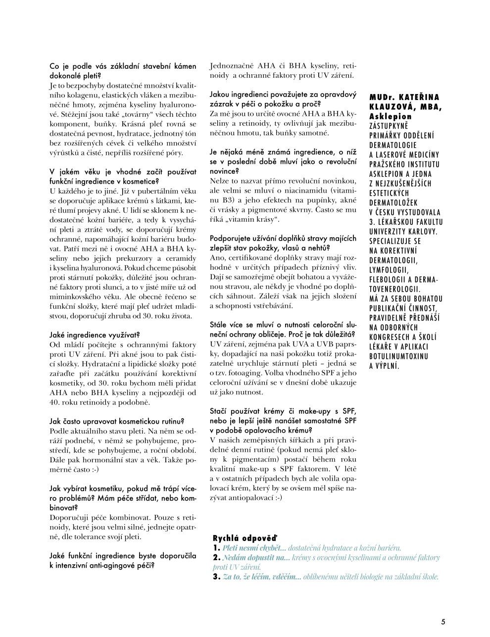 ROSSMANN magazín - Péče o pleť ROSSMANN drogerie strana 7