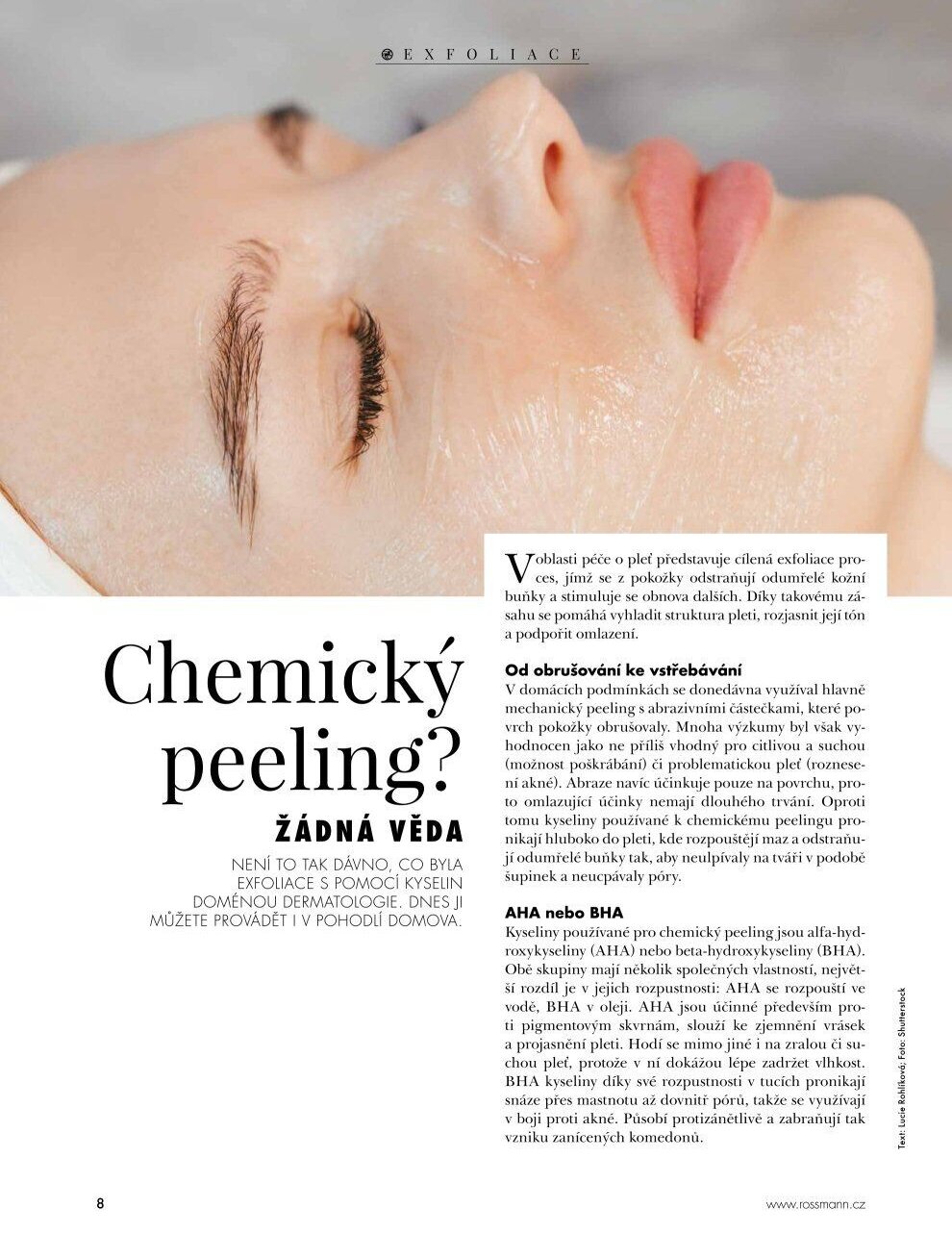 Chemický peeling
