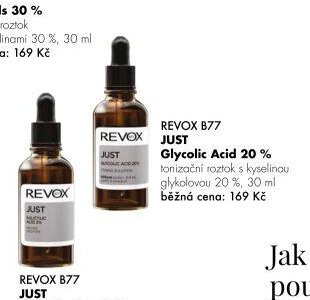 REVOX B77 JUST Glycolic Acid 20 %
