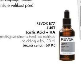 REVOX B77 JUST Lactic Acid + HA