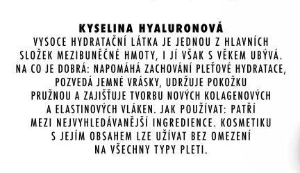 KYSELINA HYALURONOVÁ