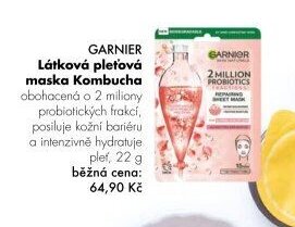 Garnier Látková pleťová maska Kombucha