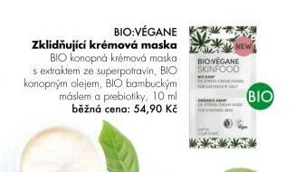 BIO:VÉGANE Zklidňující krémová maska