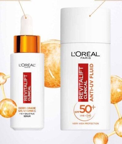 L'ORÉAL REVITALIFT CLINICAL 12% ČISTÝ VITAMÍN C PÉČE O PLEŤ