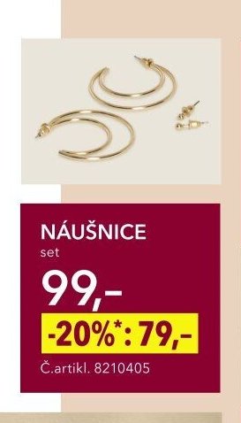 NÁUŠNICE set