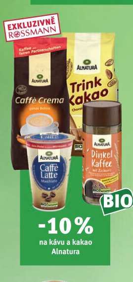 ALNATURA káva a kakao