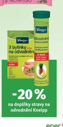 Kneipp 3 bylinky plus na odvodnění