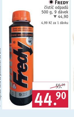 FREDY čistič odpadů