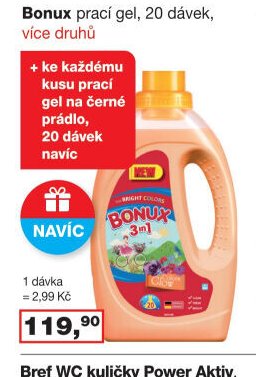 Bonux prací gel