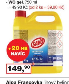 Savo uni. dezinfekce - Barvy a laky drogerie aktualniletaky.eu