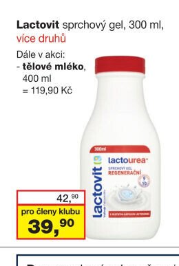 Lactovit sprchový gel