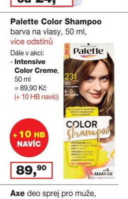 Palette Color Shampoo - Barvy a laky drogerie aktualniletaky.eu
