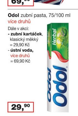 Odol zubní pasta
