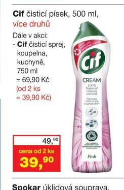 Cif čisticí písek