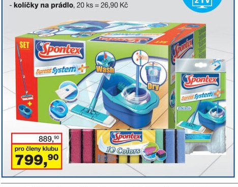 Spontex Express System Plus úklidová souprava