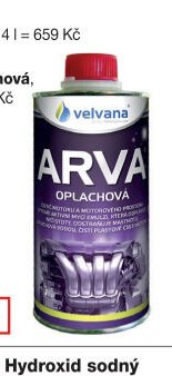 Arva oplachová, čistič motoru, 0,5 l