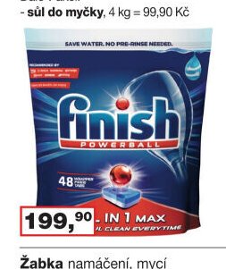 Finish tablety do myčky, 48 ks