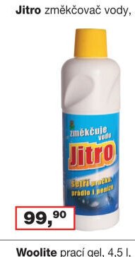 Jitro změkčovač vody, 1 l