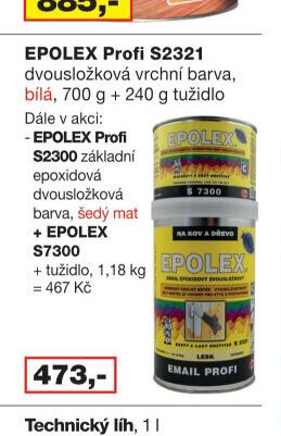 EPOLEX Profi S2321 - Barvy a laky drogerie aktualniletaky.eu