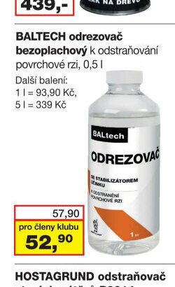 BALTECH odrezovač