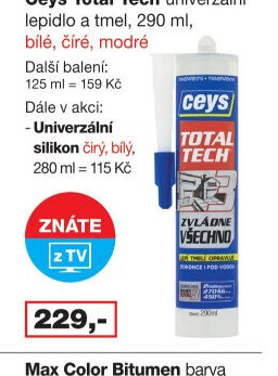 Ceys Total Tech univerzální lepidlo a tmel