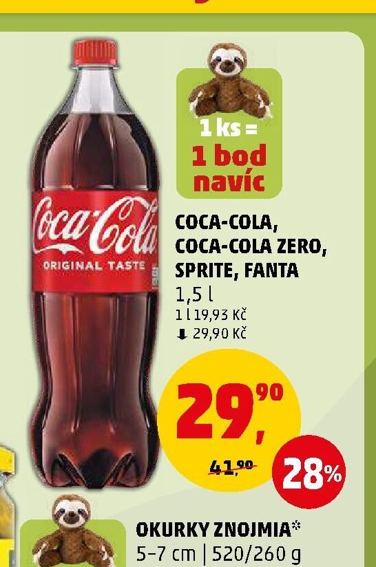 Coca-Cola, Coca-Cola Zero, Sprite, Fanta - Penny Market aktualniletaky.eu