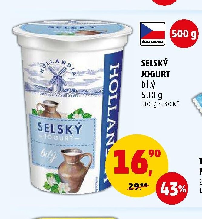 Selský jogurt bílý 500 g - Penny Market aktualniletaky.eu