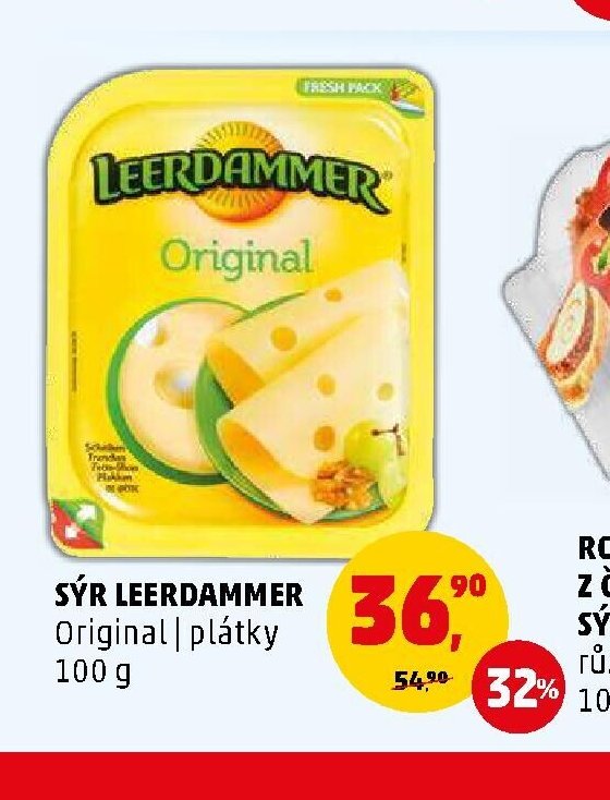 Sýr Leerdammer Original plátky 100 g - Penny Market aktualniletaky.eu