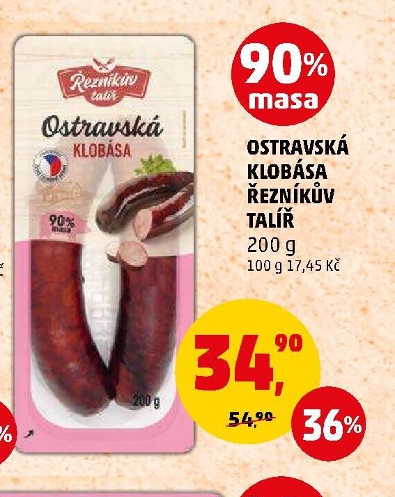 Ostravská klobása Řezníkův talíř - Penny Market aktualniletaky.eu