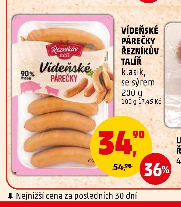 Vídeňské párečky Řezníkův talíř - Penny Market aktualniletaky.eu