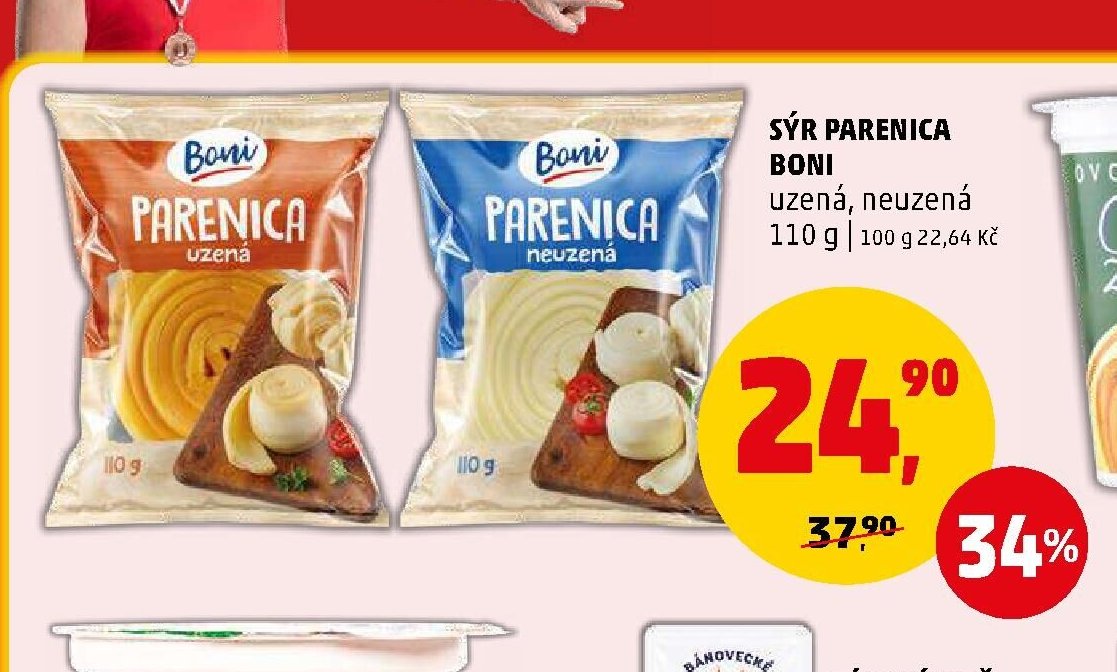 Sýr parenica Boni - Penny Market aktualniletaky.eu