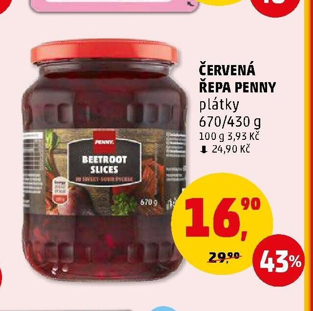 Červená řepa Penny - Penny Market aktualniletaky.eu
