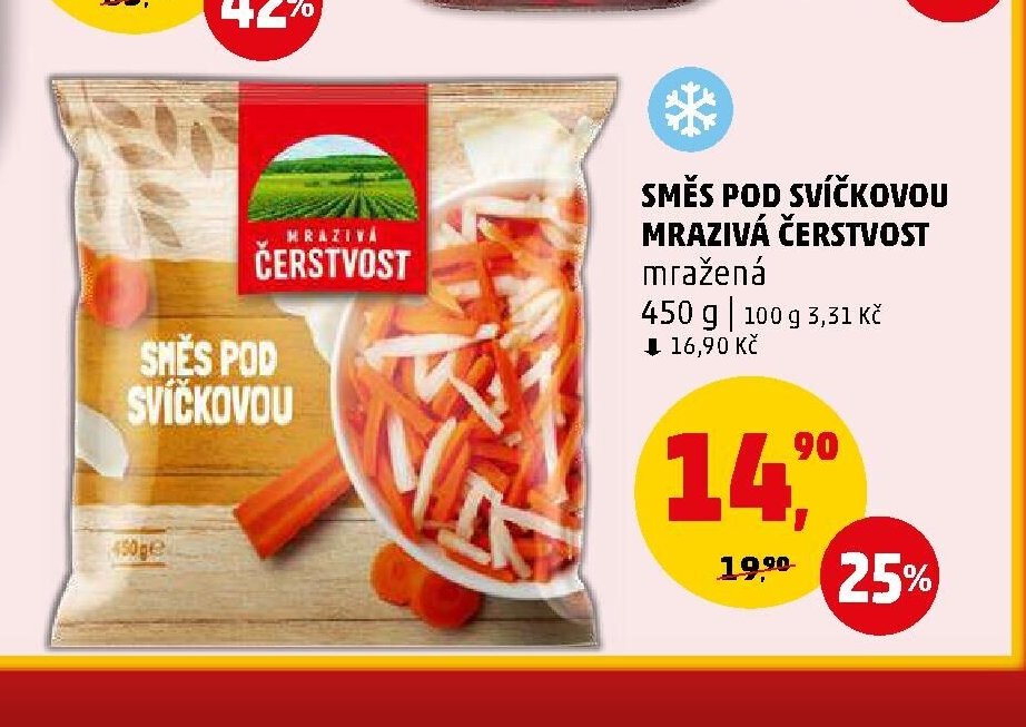 Směs pod svíčkovou mražená Čerstvost - Penny Market aktualniletaky.eu